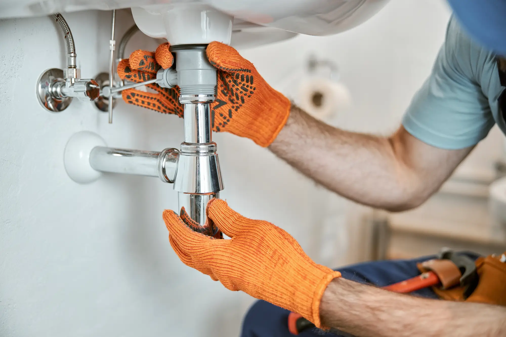 Emergency plumber at a Buffalo property