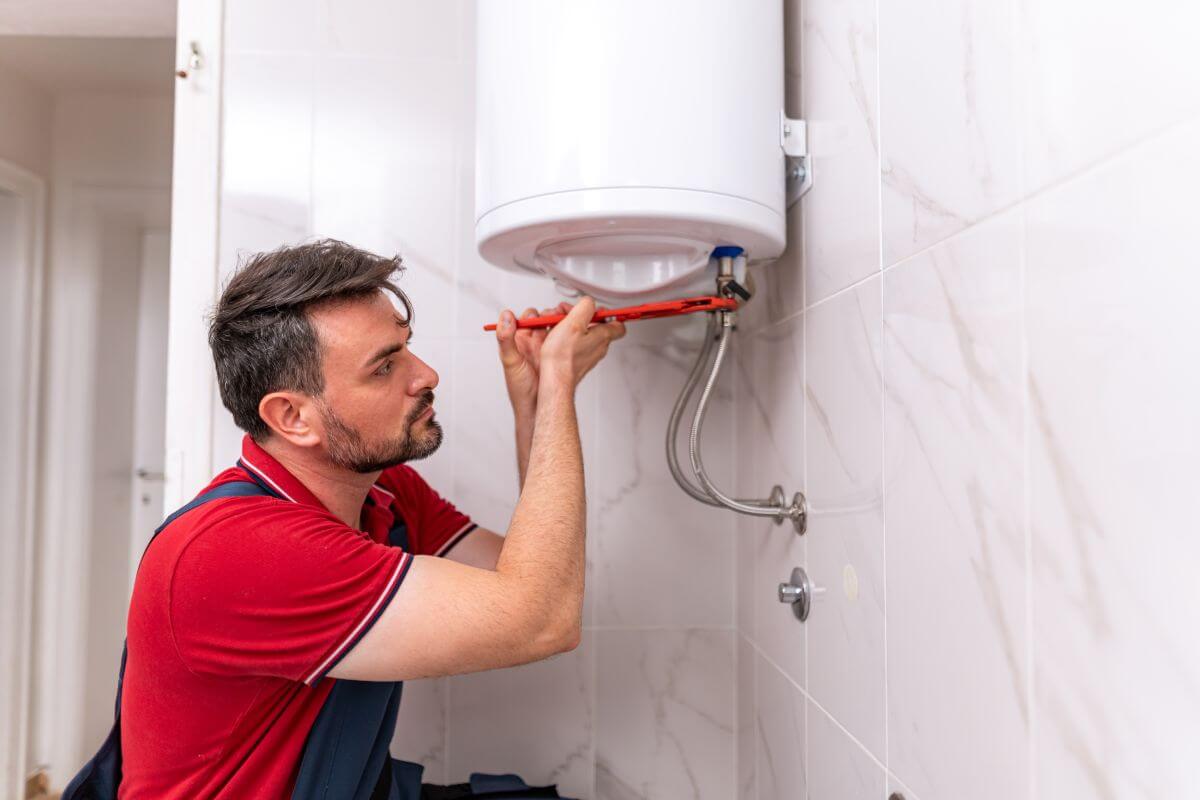 Water heater installation